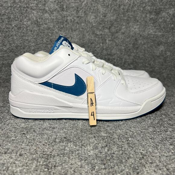 Nike Air Jordan Stadium 90 Shoes White Industrial Blue DX4397-114 Mens Size 8.5 - Picture 9 of 9